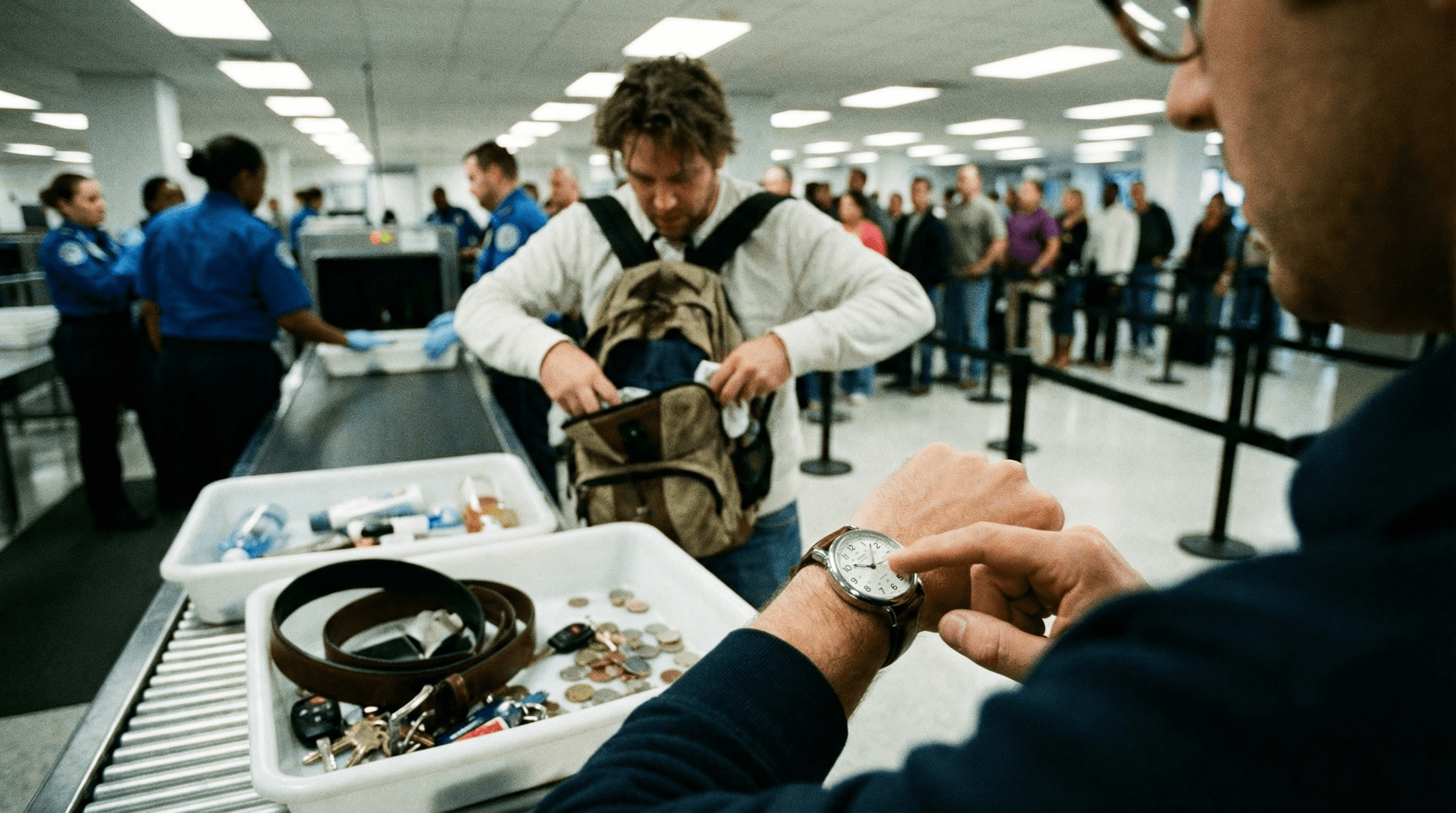 O Ninja do Raio-X: Como Passar no Controlo de Segurança em Tempo Recorde