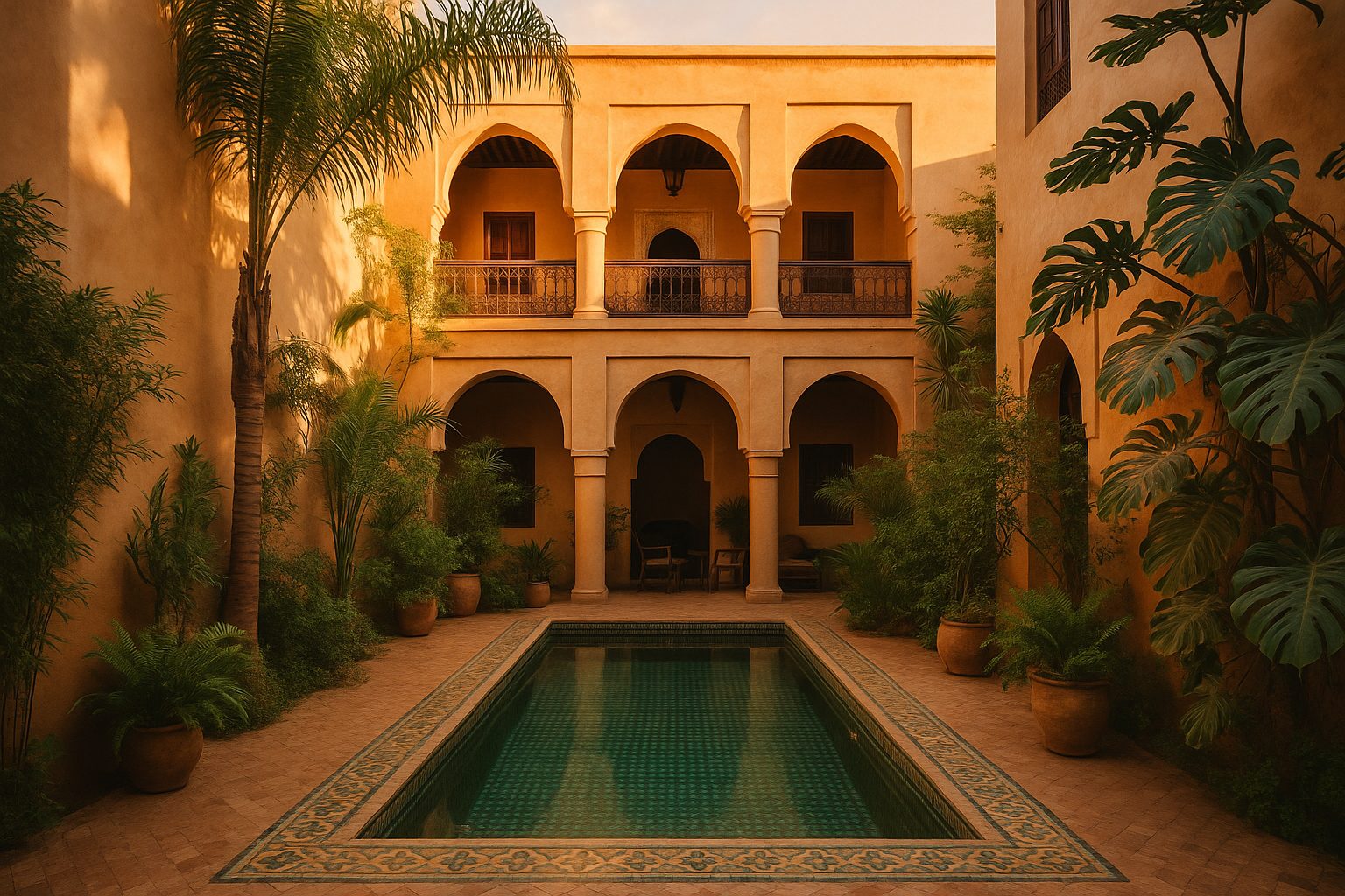 Otro rincón de Marrakech