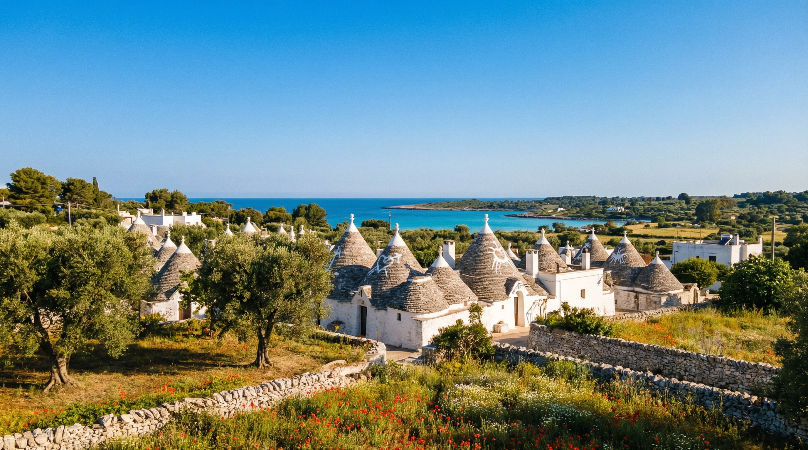 Puglia o Liubliana: paisaje deslumbrante, soleado e invitador, sin multitudes