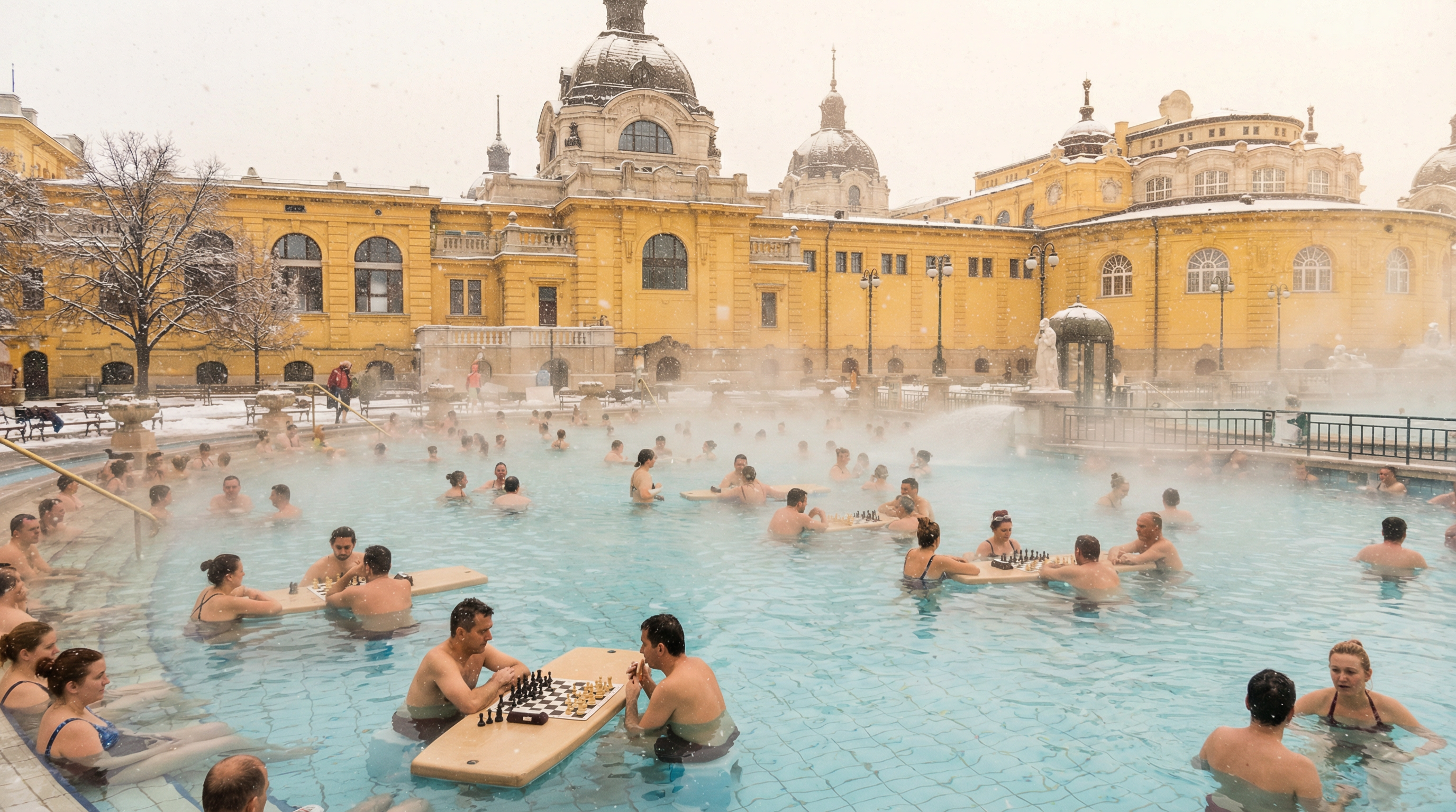 Banhos Termais Budapeste