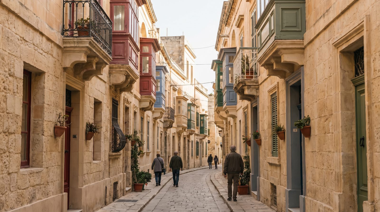 The atmosphere of Malta