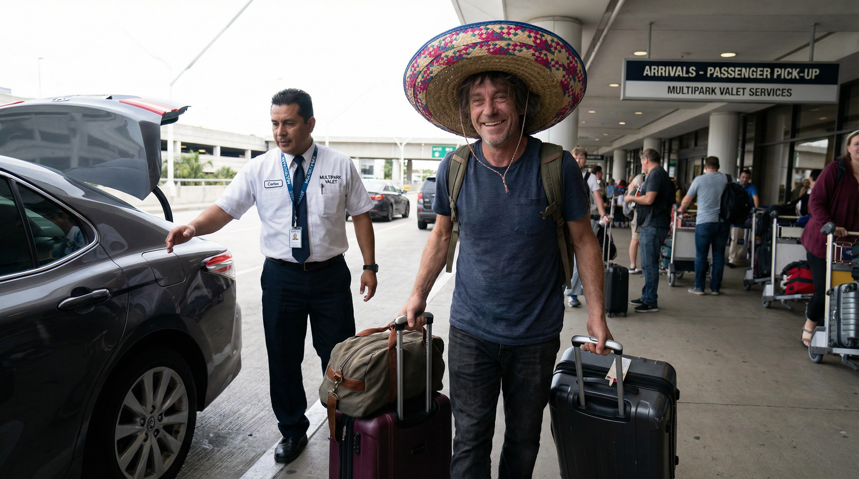 Chegada Aeroporto Mexico